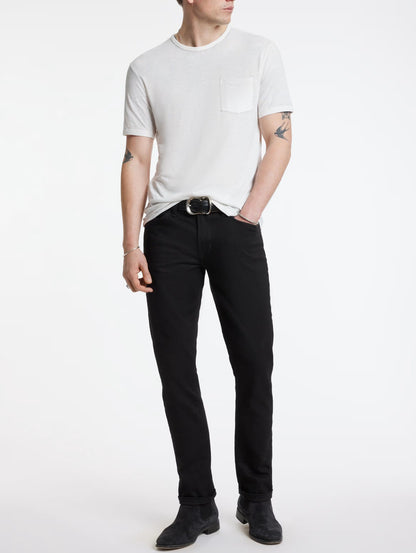 John Varvatos | Le t-shirt à poche ''Bond Burnout'' - Blanc sel
