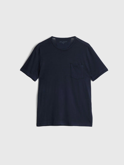 John Varvatos | Le t-shirt à poche ''Bond Burnout'' - Marine