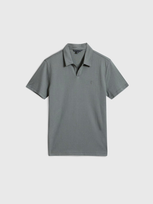 John Varvatos | Polo ''Hugue'' jacauart texture - Gris