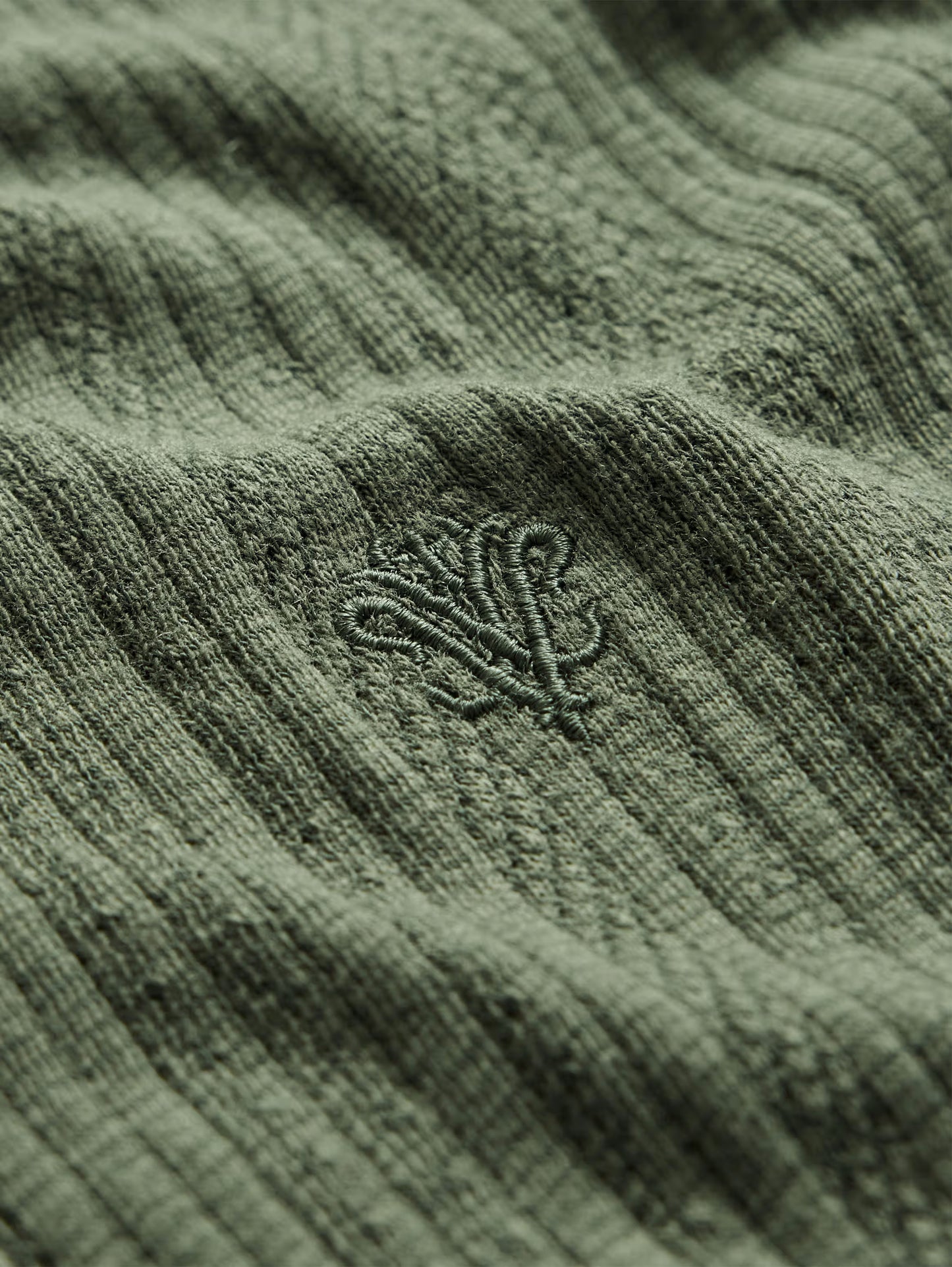 John Varvatos | Le polo "Leonardo" à col Johnny - Olive