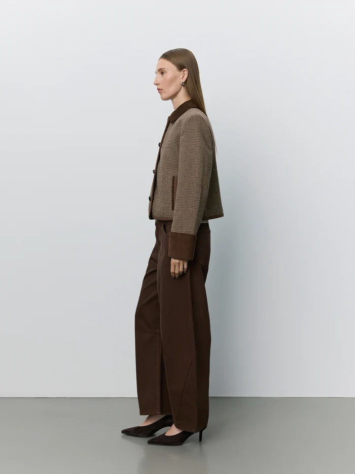 SOFIE SCHNOOR | Veste Courte "Kamikkasw"- Brun
