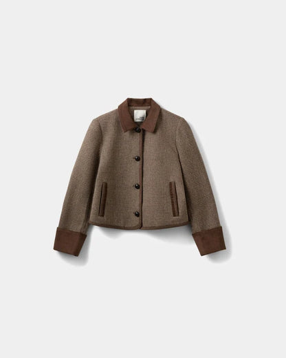 SOFIE SCHNOOR | Veste Courte "Kamikkasw"- Brun