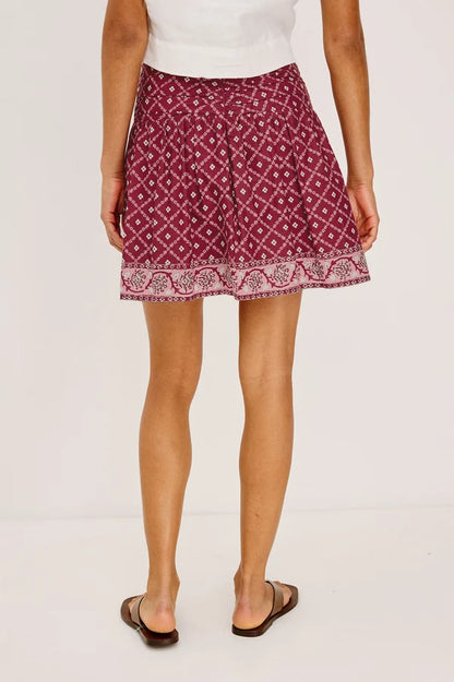 Rails | La jupe ''Karey'' - Motif Flower Chain