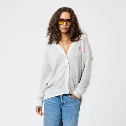 KERRI ROSENTHAL | Cardigan "SLOUCHY" - Gris