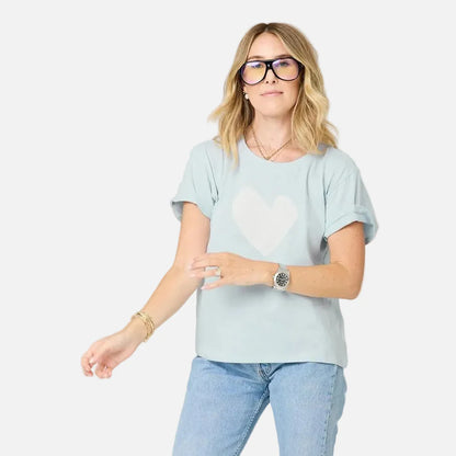 KERRI ROSENTHAL | T-shirt "Suke Imperfect Heart"- Sel
