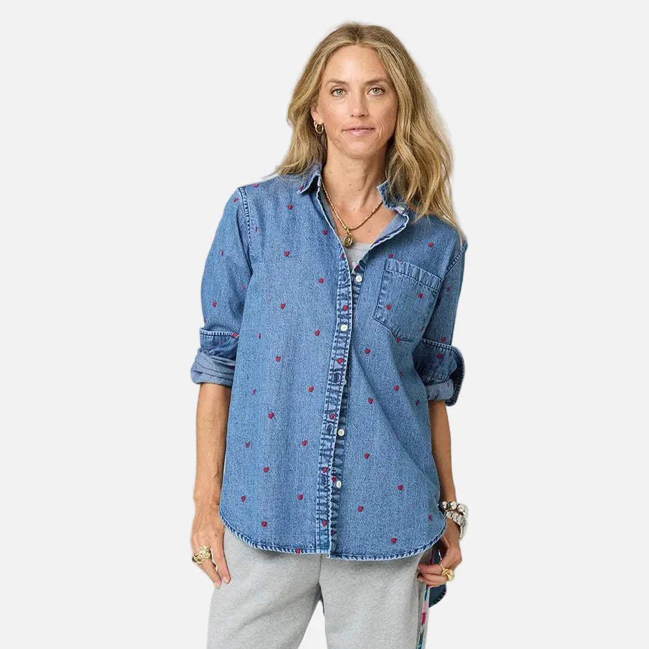 KERRI ROSENTHAL | Chemise "Mia"- Denim