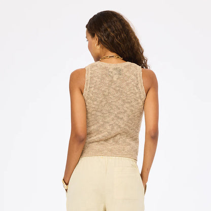 KERRI ROSENTHAL | Débardeur "James"- Sable