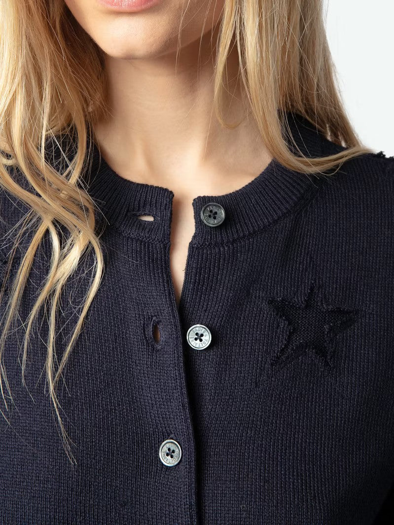 Zadig & Voltaire | Cardigan "ALPHA" - Marine