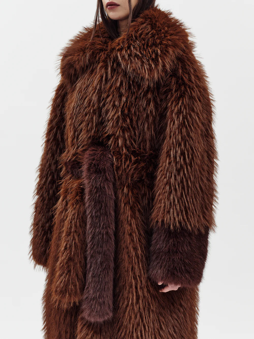 Jakke | Fourrure - Marron