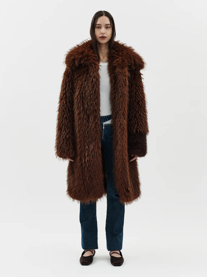 Jakke | Fourrure - Marron