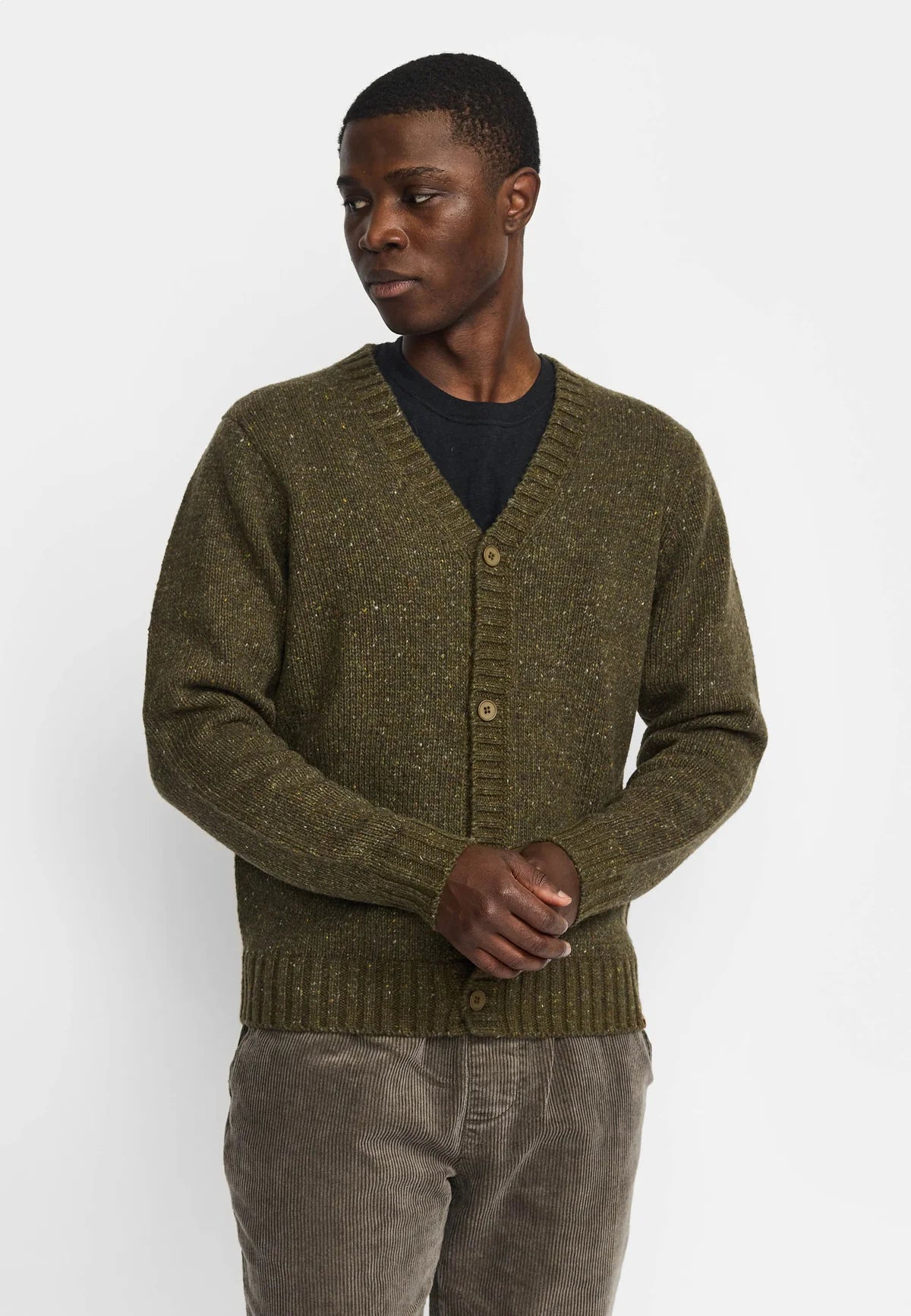 Revolution | Cardigan en tricot "6543" - Armée