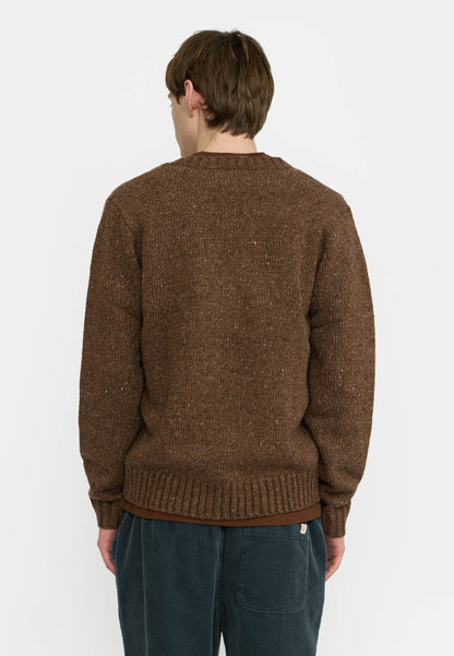 Revolution | Cardigan en mélange d'alpaga - Marron