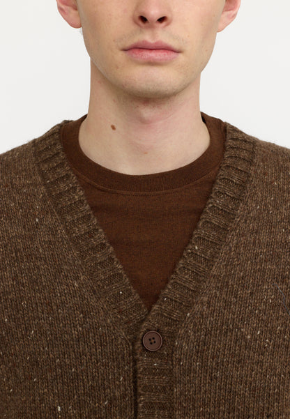 Revolution | Cardigan en mélange d'alpaga - Marron