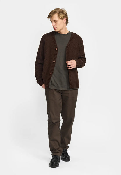 Revolution | Cardigan en tricot "6543" - Brun foncé