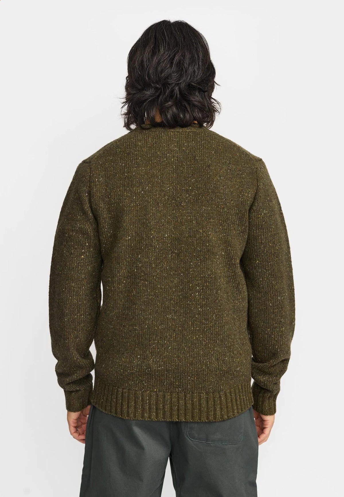 Revolution | Pull en tricot "6538" - Armée