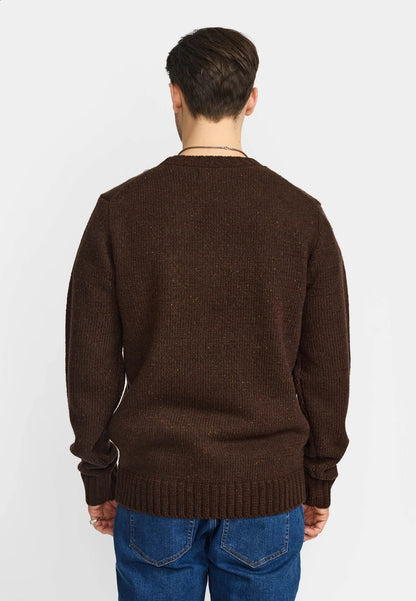 Revolution | Pull en tricot "6538" - Brun foncé