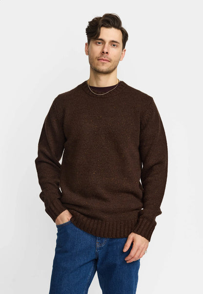 Revolution | Pull en tricot "6538" - Brun foncé