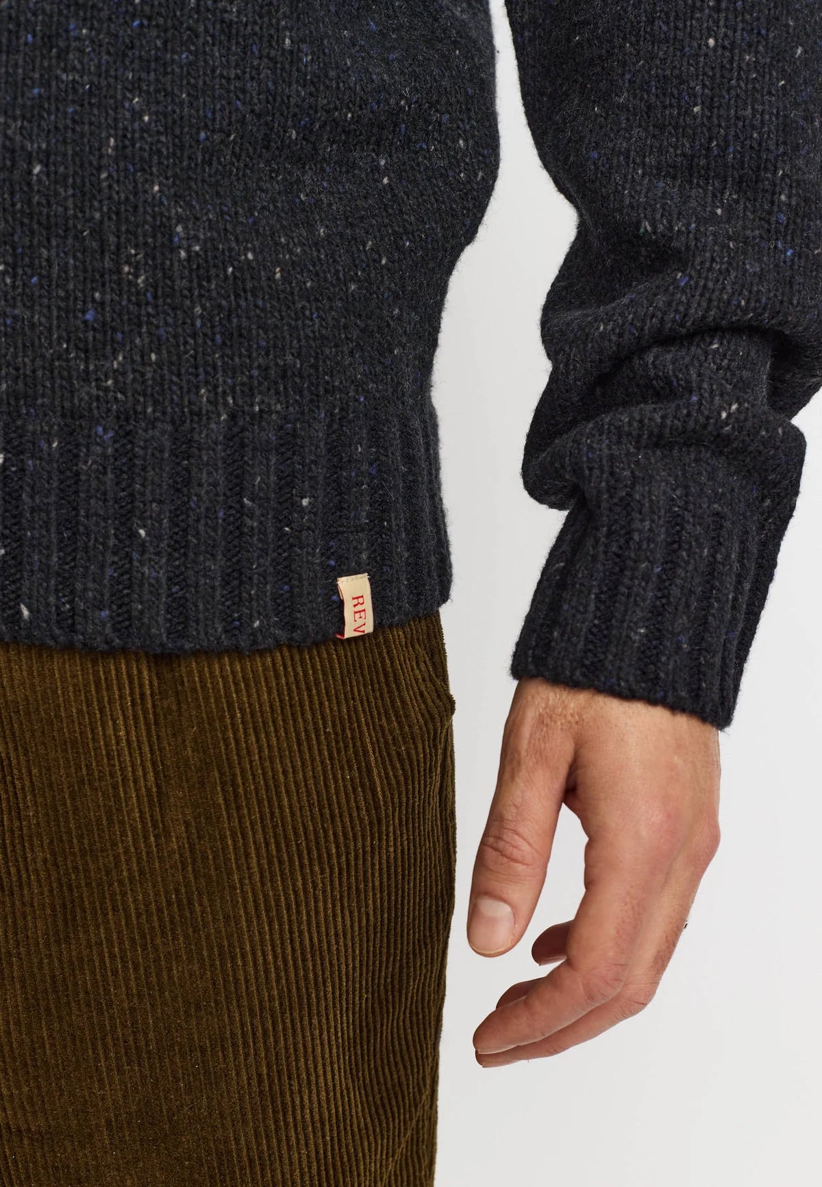 Revolution | Pull en tricot "6538" -Bleu marin foncé
