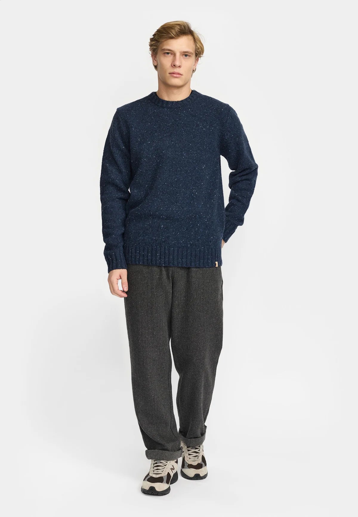 Revolution | Pull en tricot "6538" -Bleu marin