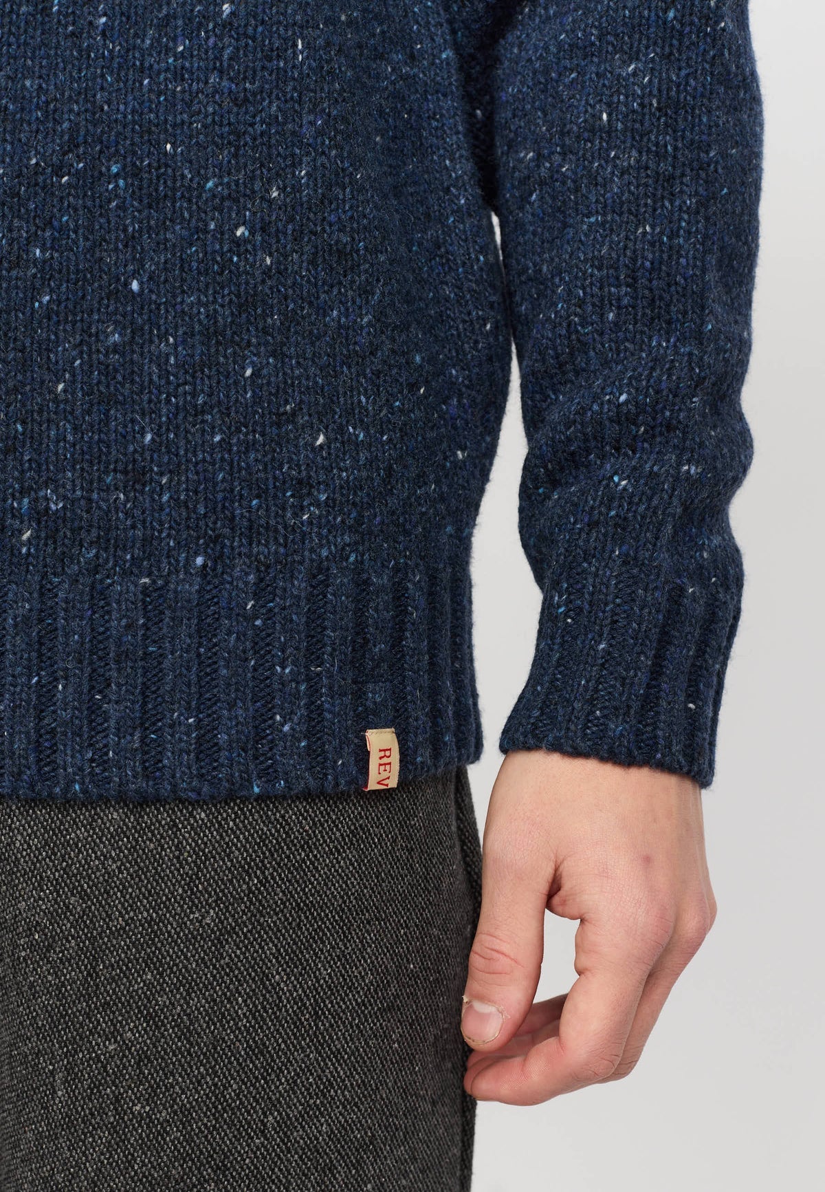 Revolution | Pull en tricot "6538" -Bleu marin