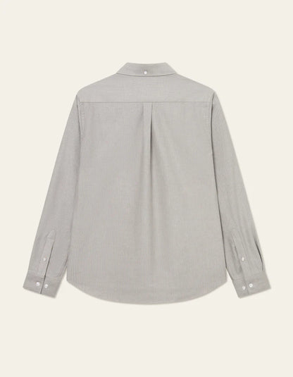 Les Deux | Chemise Oxford "Konrad" - Gris/Bleu