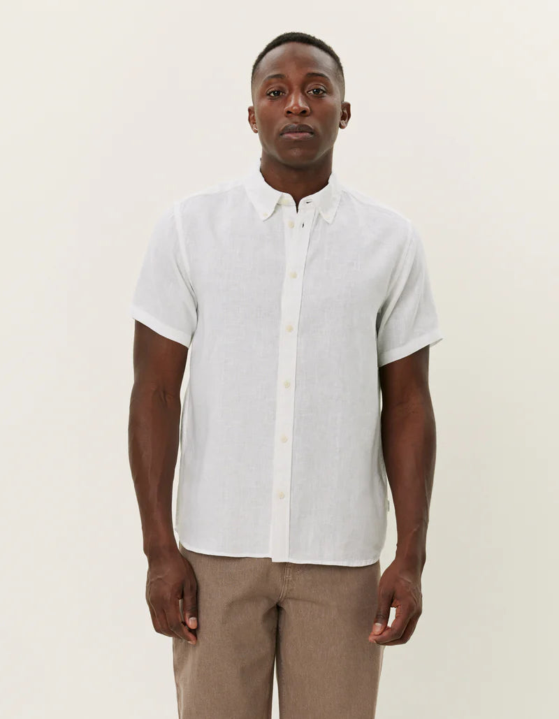 Les Deux | Chemise en lin "Kris" - Blanc