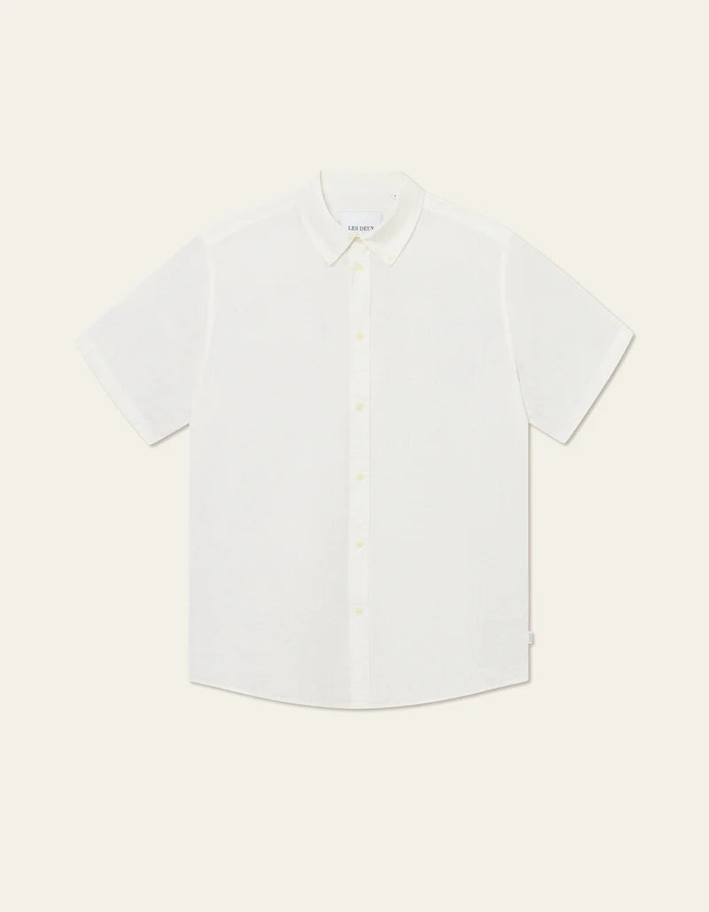 Les Deux | Chemise en lin "Kris" - Blanc