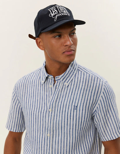 Les Deux | Chemise en lin "Kris" - Bleu
