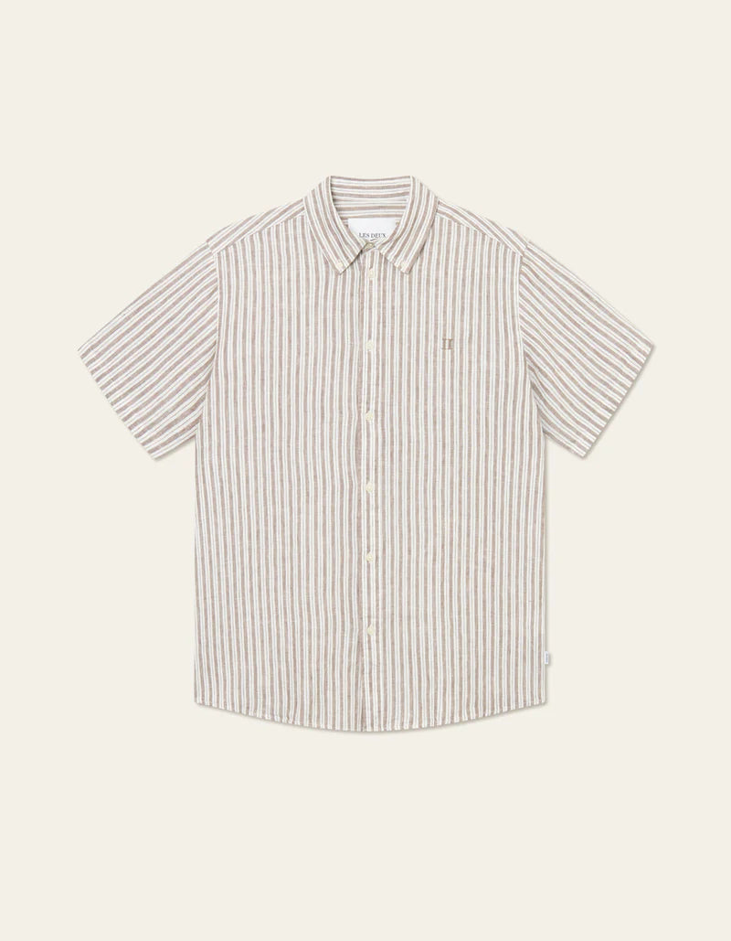 Les Deux | Chemise en lin "Kris" - Ivoire