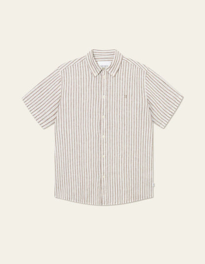 Les Deux | Chemise en lin "Kris" - Ivoire