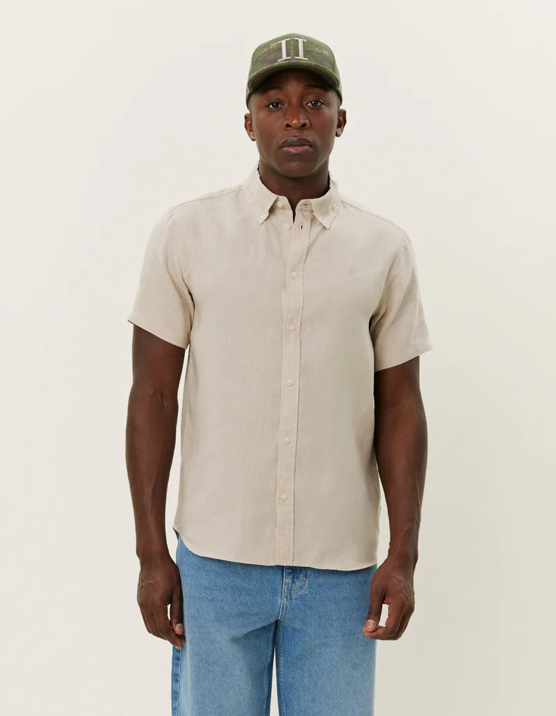 Les Deux | Chemise en lin "Kris" - Sable