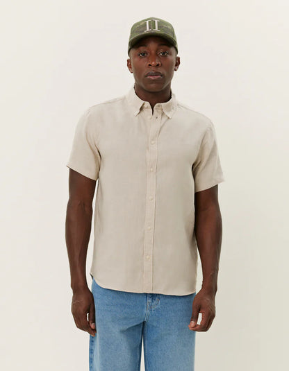 Les Deux | Chemise en lin "Kris" - Sable