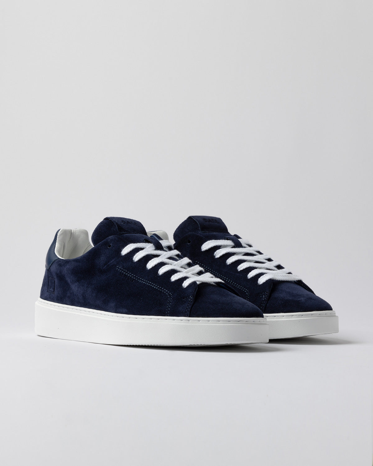 D.A.T.E. | Baskets en daim "LEVANTE SUEDE" - Bleu marine