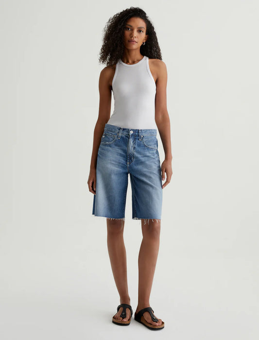 AG | Short en jean " Hattie" - Bleu