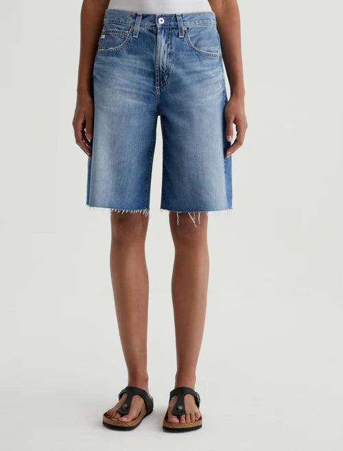 AG | Short en jean " Hattie" - Bleu