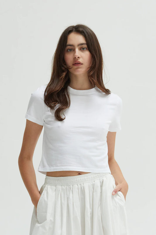 ASHER | T-shirt "LEAH" - Blanc