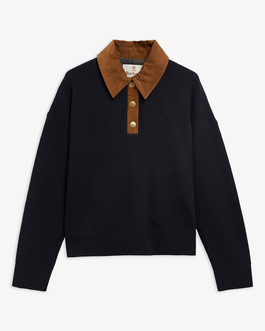 BARBOUR | Pull Polo 'Ravenshill' | Marine
