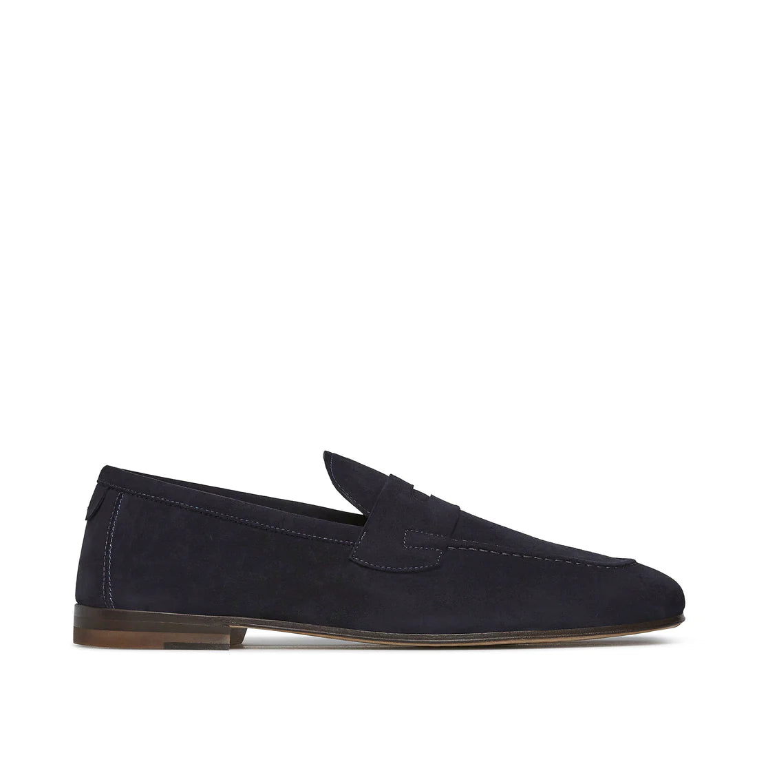 Fabiano Ricci | Mocassins en cuir suédé  - Bleu marin