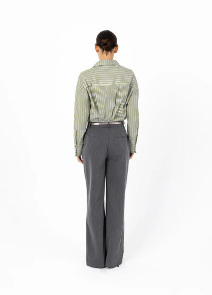 Coster | Chemise à rayures vertes