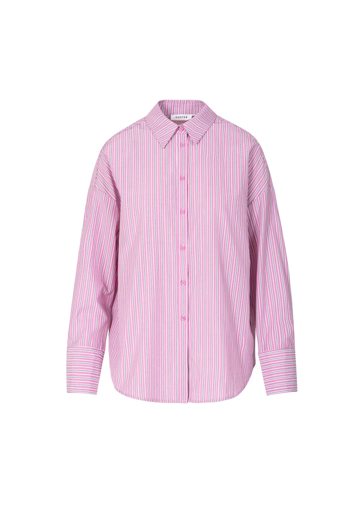 Coster | Chemise à rayures roses
