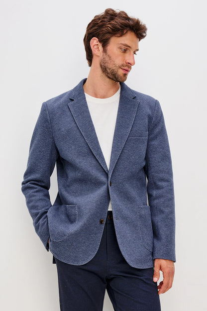 Rails | Veston "Lennox" - Bleu chevron marin