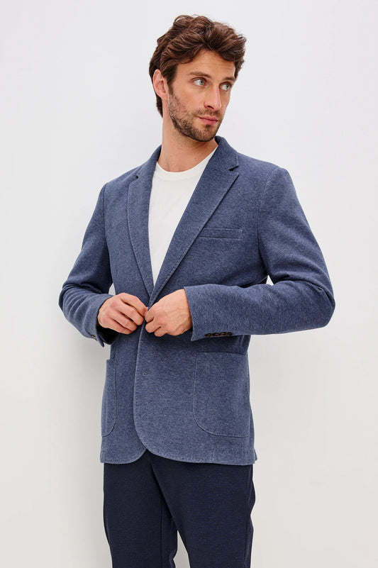 Rails | Veston "Lennox" - Bleu chevron marin