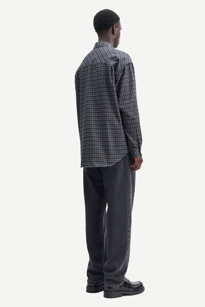 Samsoe Samsoe | Chemise Luan J - Charbon Noir