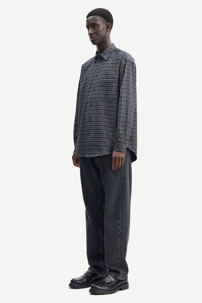 Samsoe Samsoe | Chemise Luan J - Charbon Noir