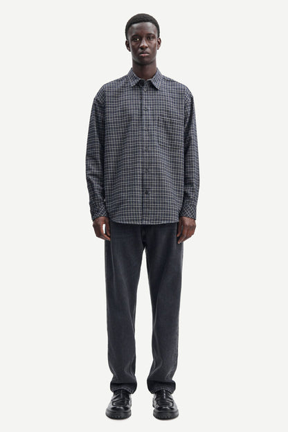Samsoe Samsoe | Chemise Luan J - Charbon Noir