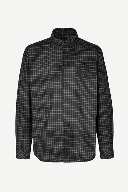 Samsoe Samsoe | Chemise Luan J - Charbon Noir