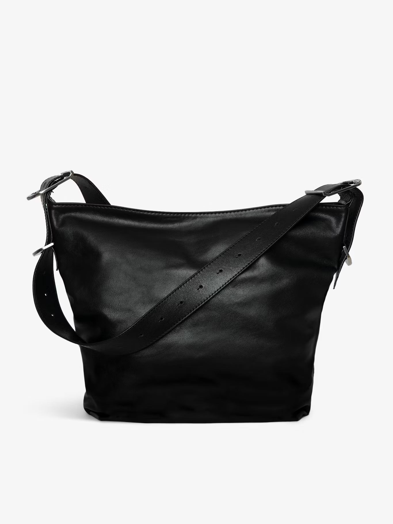 ZADIG & VOLTAIRE | Sac ''Jane Hobo'' en cuir - Noir