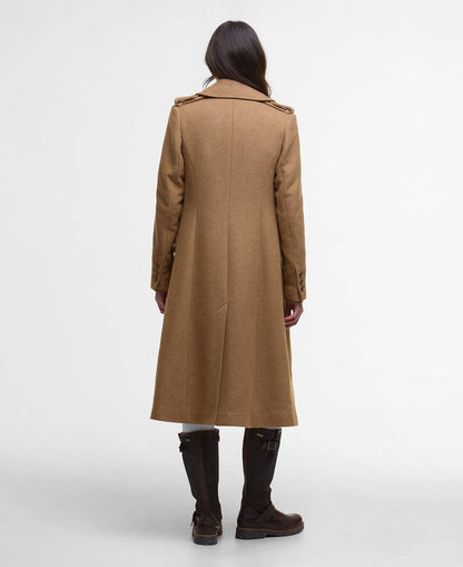 Barbour | Le manteau en laine à double boutonnage ''Cottesmore'' - Beige