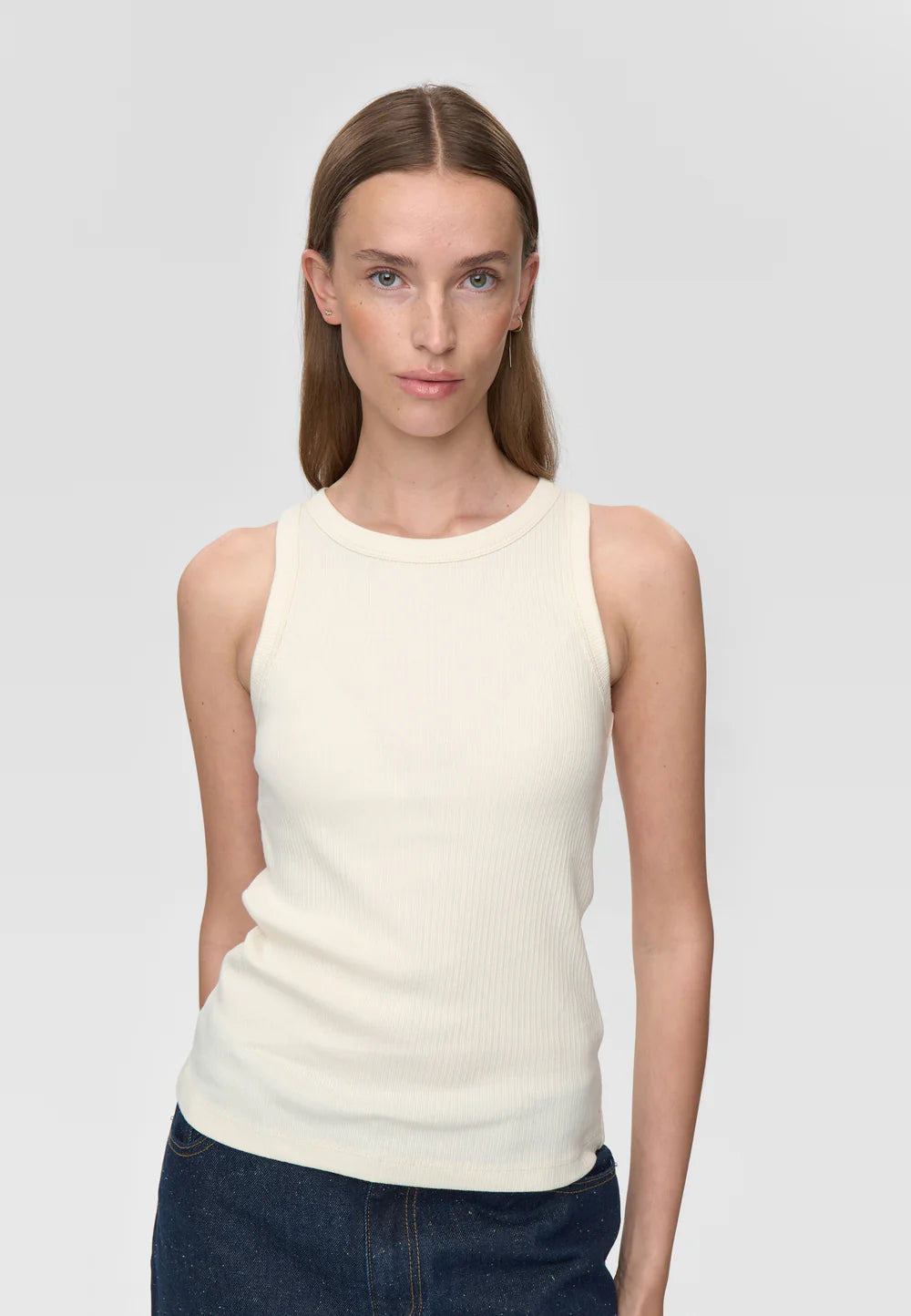MINIMUM | Camisole 'Lila' | Couleur « lait de coco »