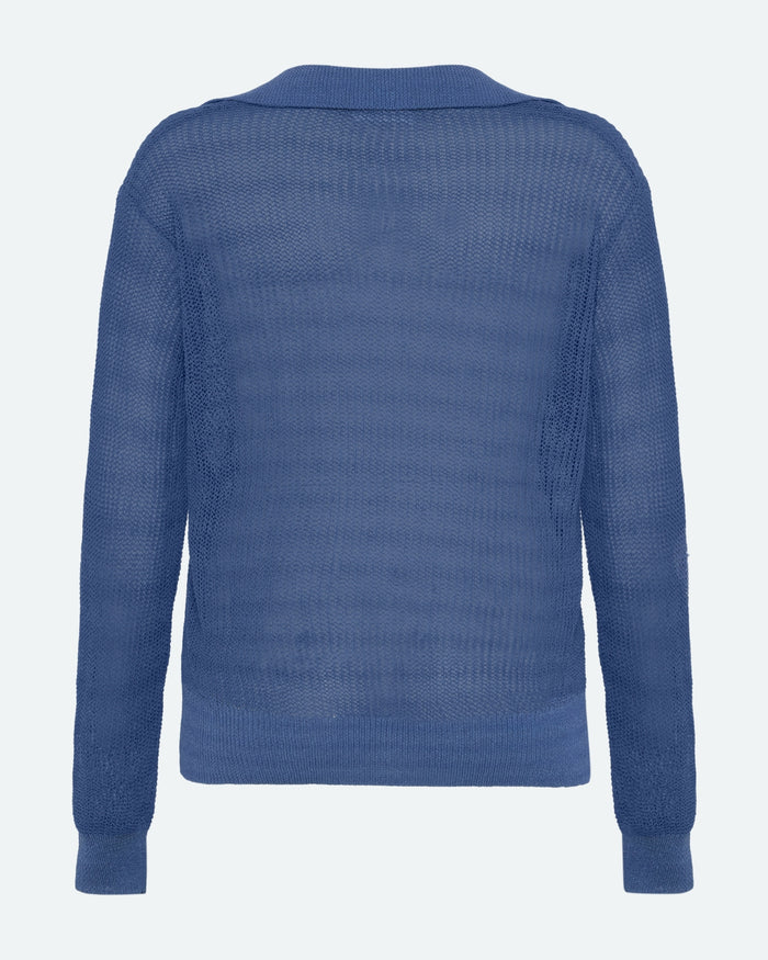 Minimum | Polo "LINEAS" - Bleu